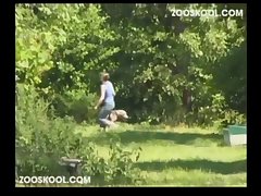 Zoofilia Anal Cum